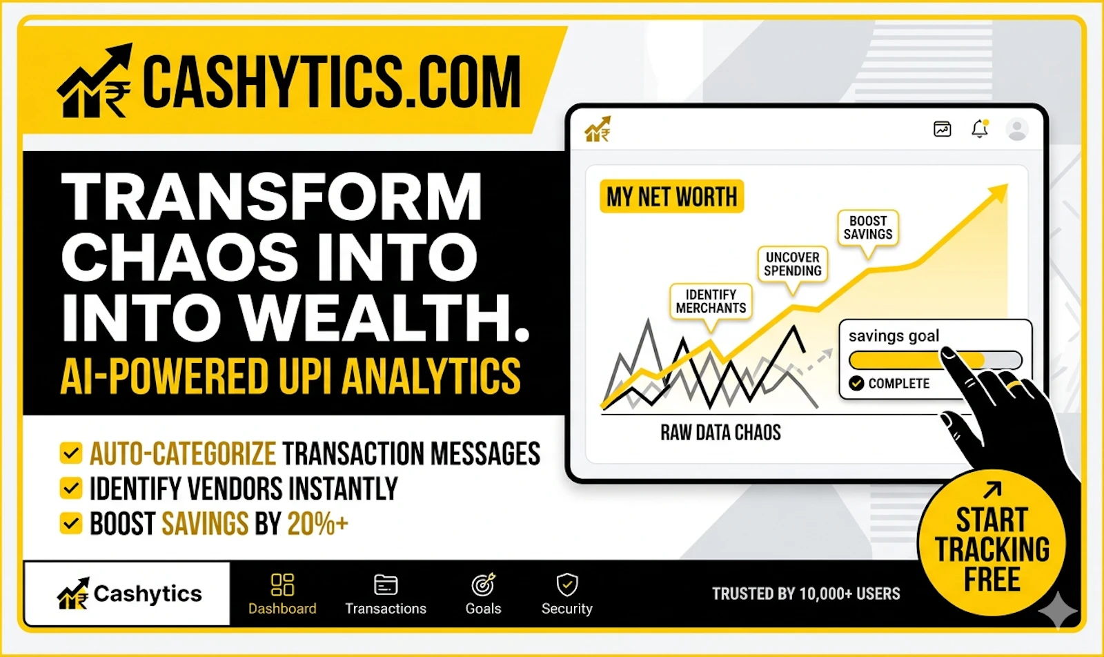 Cashytics screenshot 2