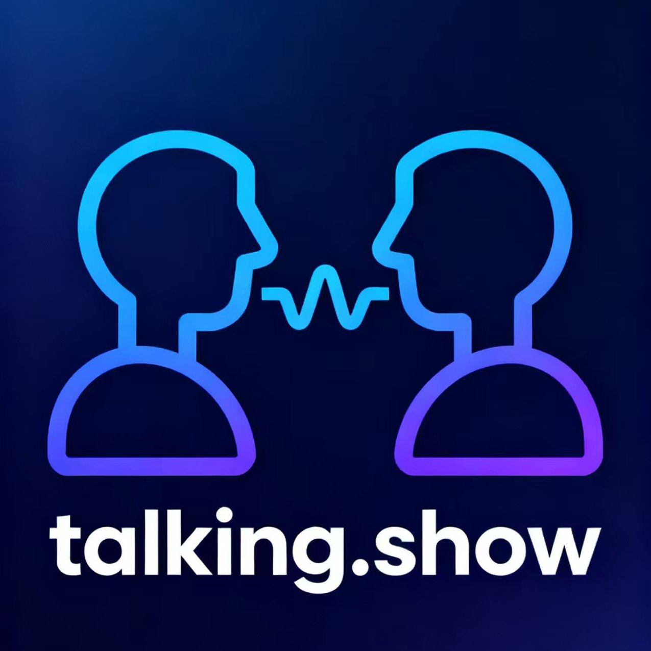 Talking.Show - Product Hunt launch logo