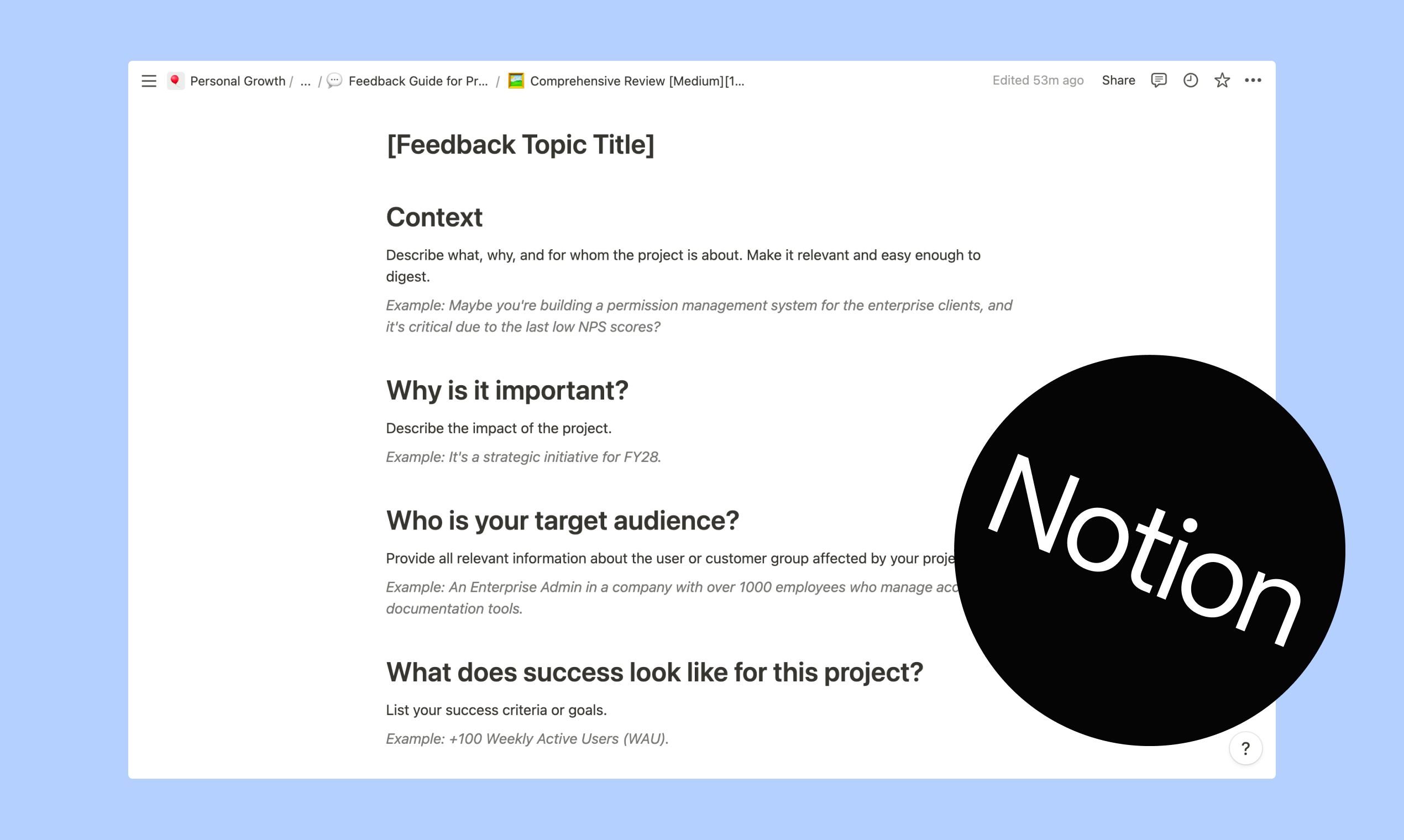 Feedback Guide for Product Teams gallery image