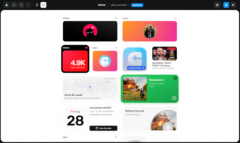 Gliint screenshot 2