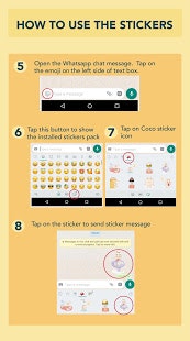Coco the marshmallow stickers pack gallery image