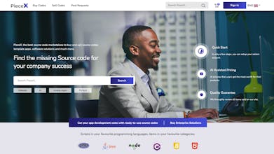 PieceX - buy and sell source code gallery image