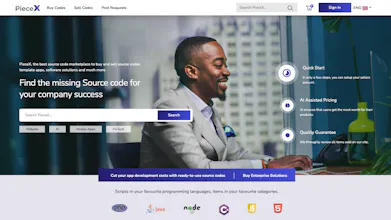 PieceX - buy and sell source code gallery image