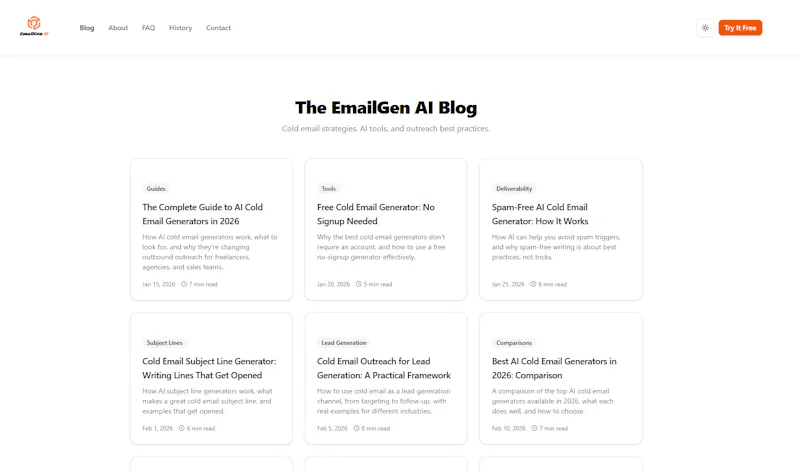  EmailGen AI screenshot 2