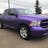 Avery Matte Purple Metallic Dodge Ram