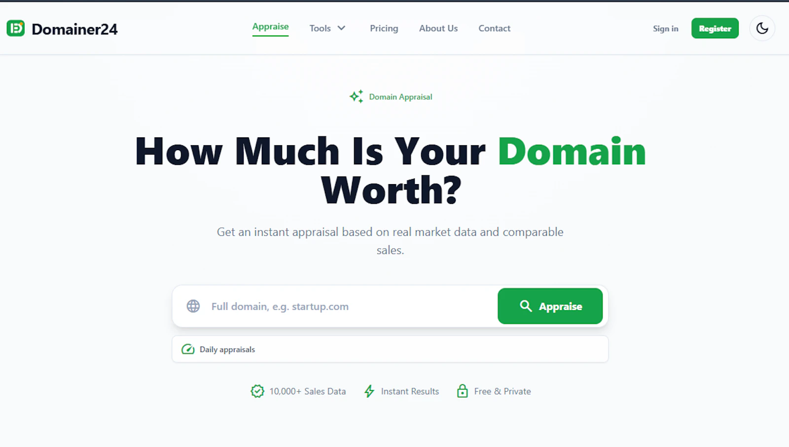 Domainer24 screenshot 2