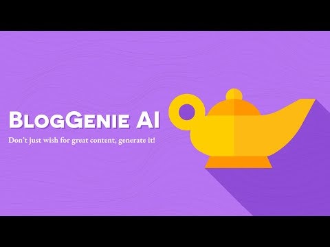 startuptile BlogGenie AI-Don’t just wish for great content generate it