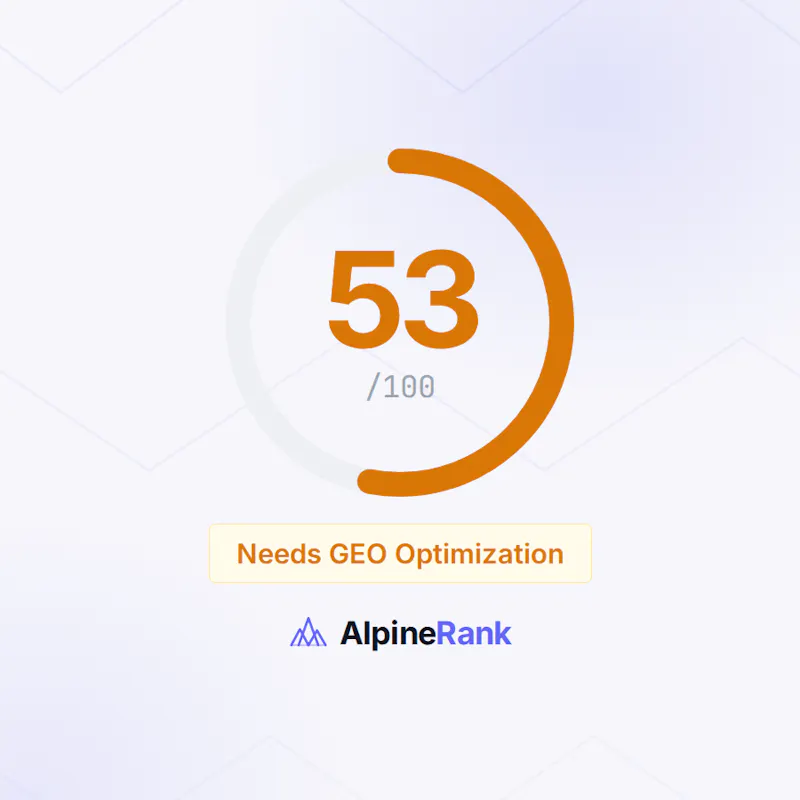AlpineRank screenshot 1