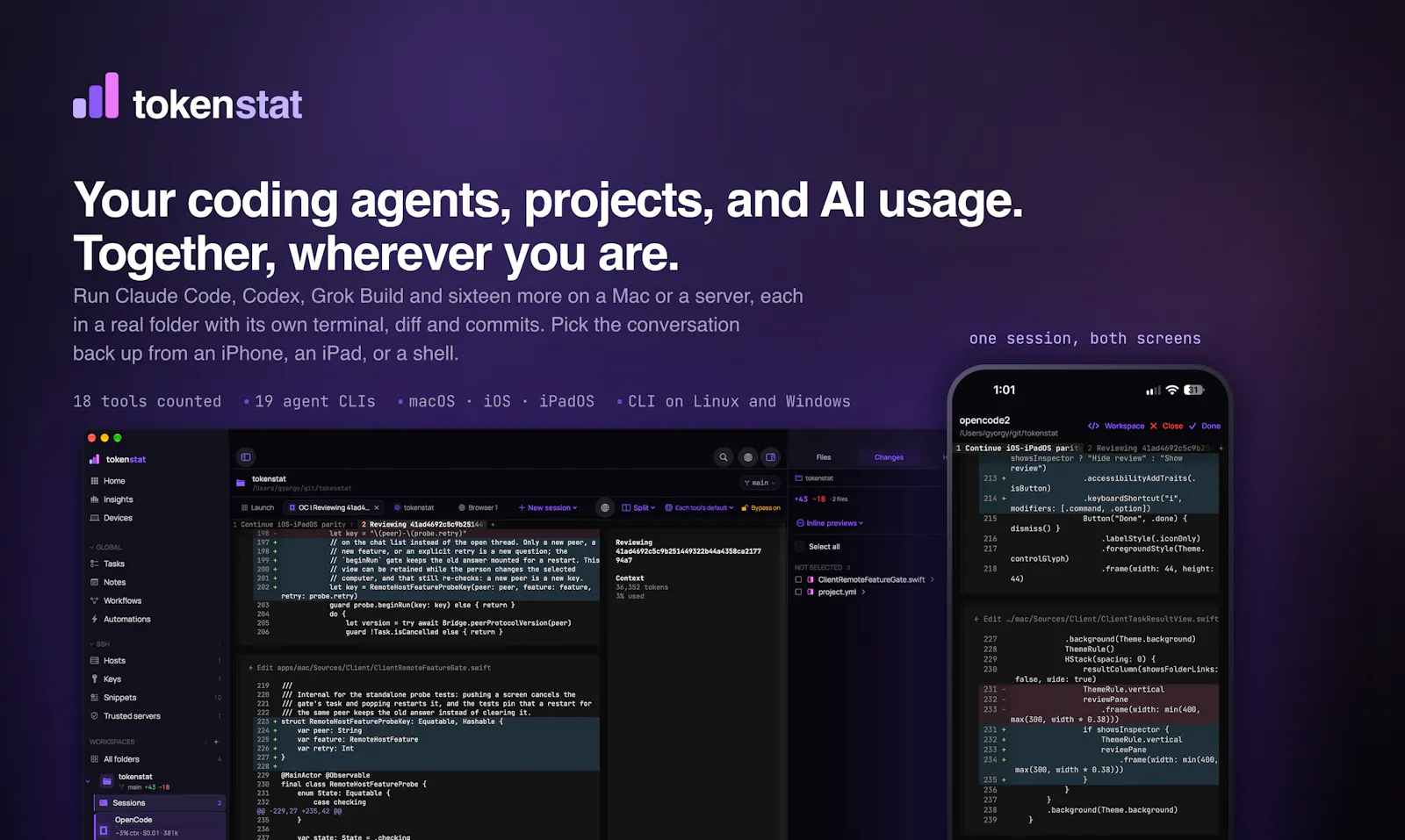 tokenstat screenshot 1