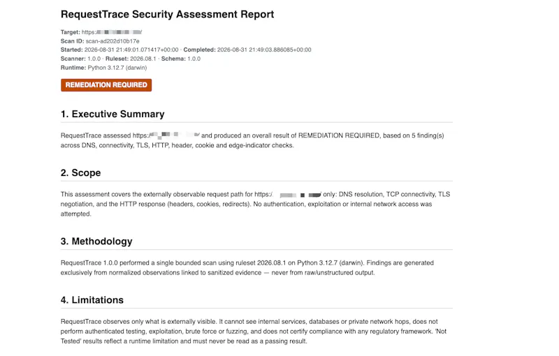 RequestTrace screenshot 5