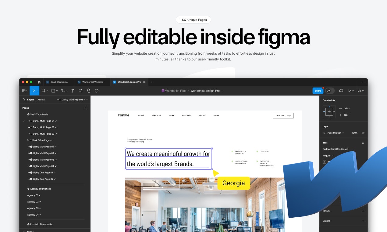 Wonderlist.design - 1 figmaファイルの127のWebサイトメディア4