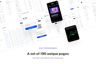 Cryptasa - UI kit Defi (Crypto) Startups gallery image