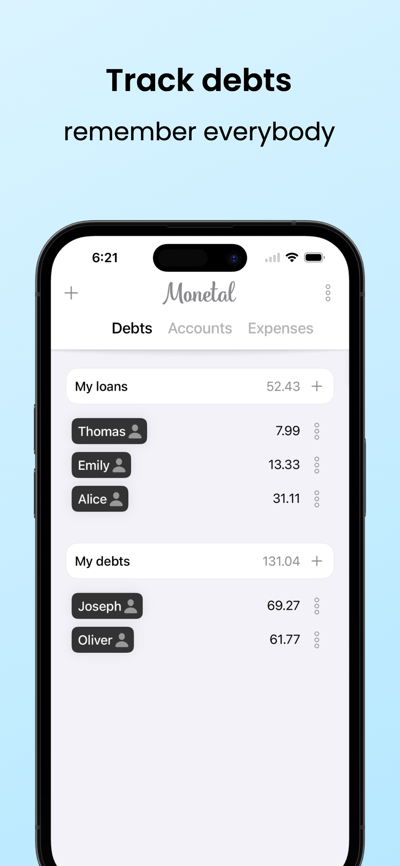 Monetal - Expense Tracker gallery image