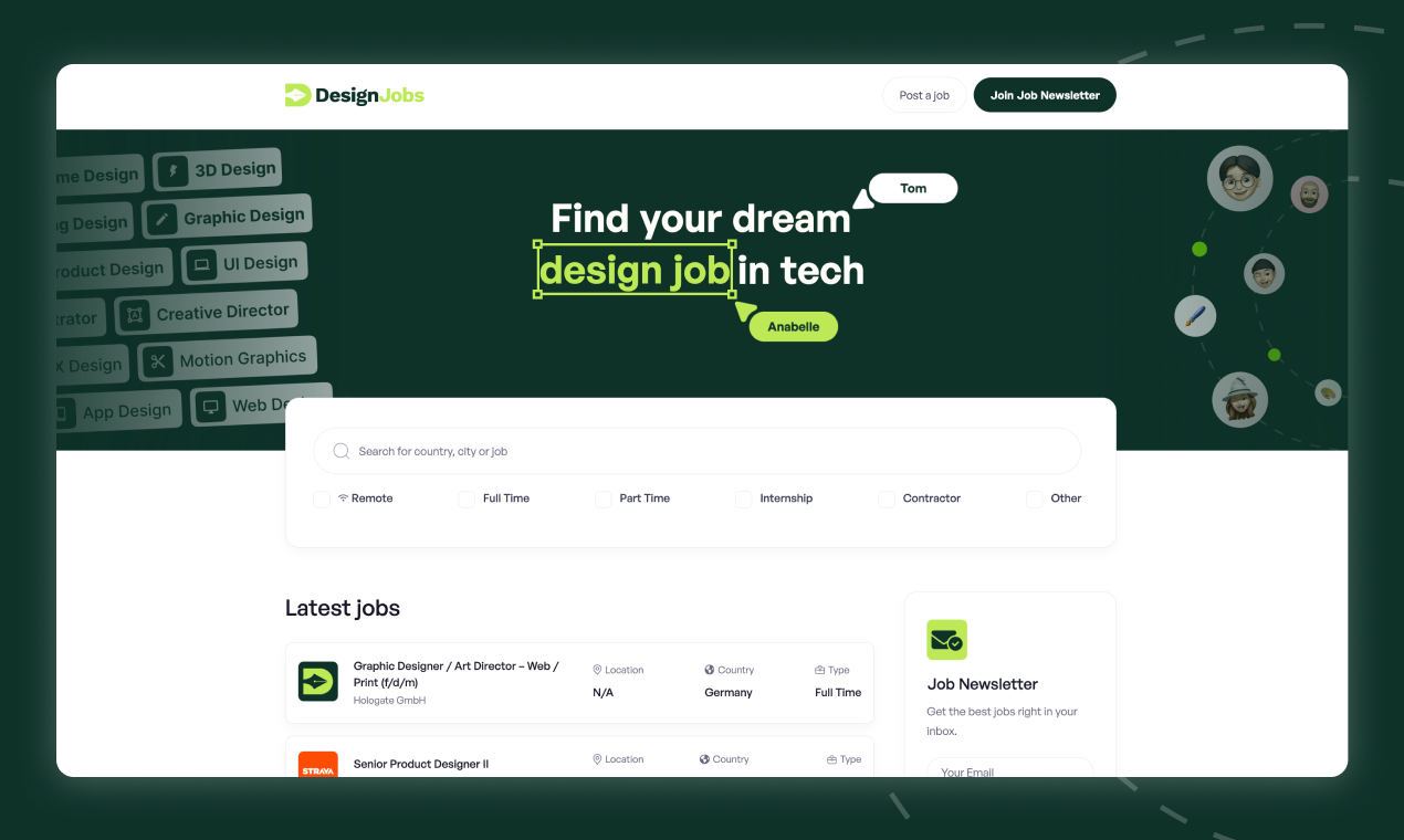 Design-jobs.com - 기술에서 꿈의 디자인 작업을 찾으십시오 미디어 6