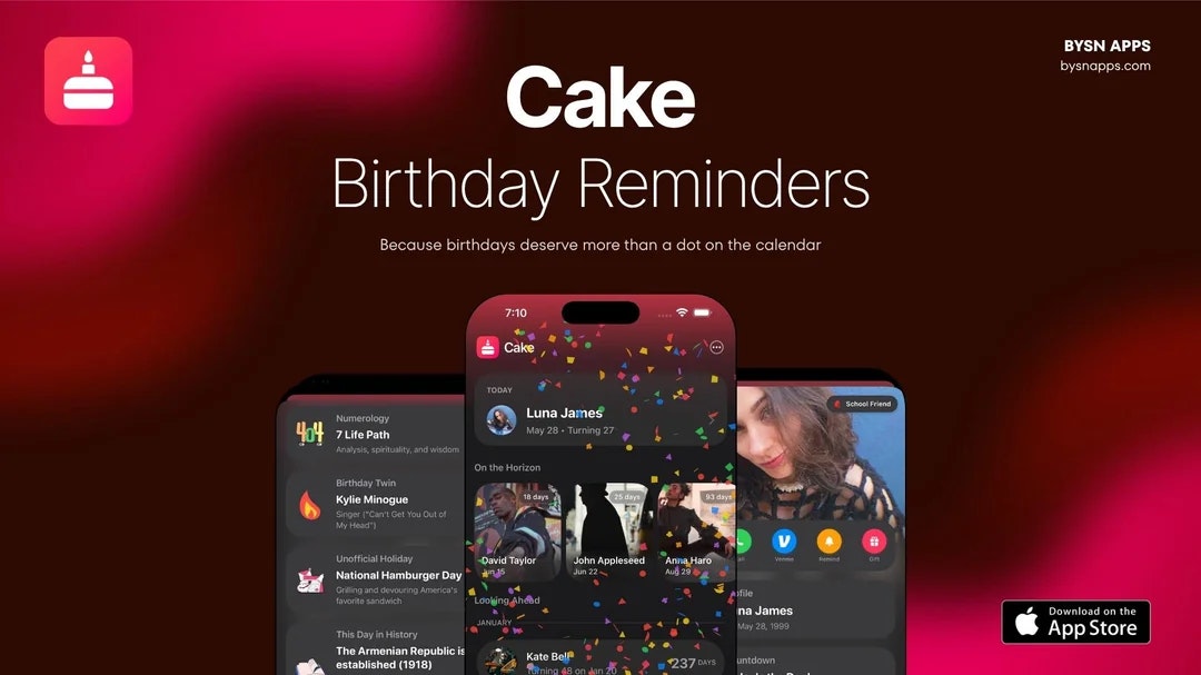Gâteau: rappels d'anniversaire media 1
