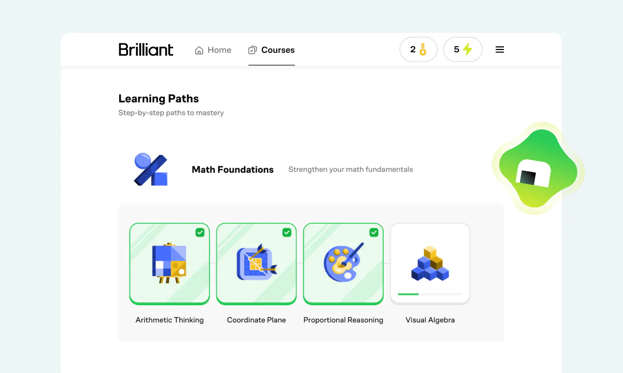 Brilliant: Your Personal Tutor for Math and Coding | Product Hunt