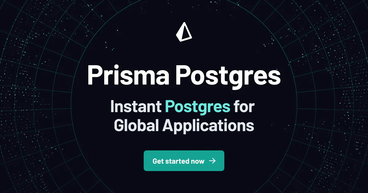 Prisma Postgres