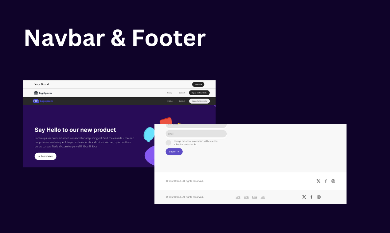 Ultimate Carrd Landing Page Kit - Voorgebouwde blokken voor het maken van uw volgende carrd -bestemmingspagina media 6