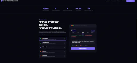 ContentGuard — Content Moderation gallery image