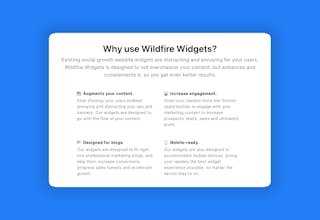 Wildfire Widgets gallery image