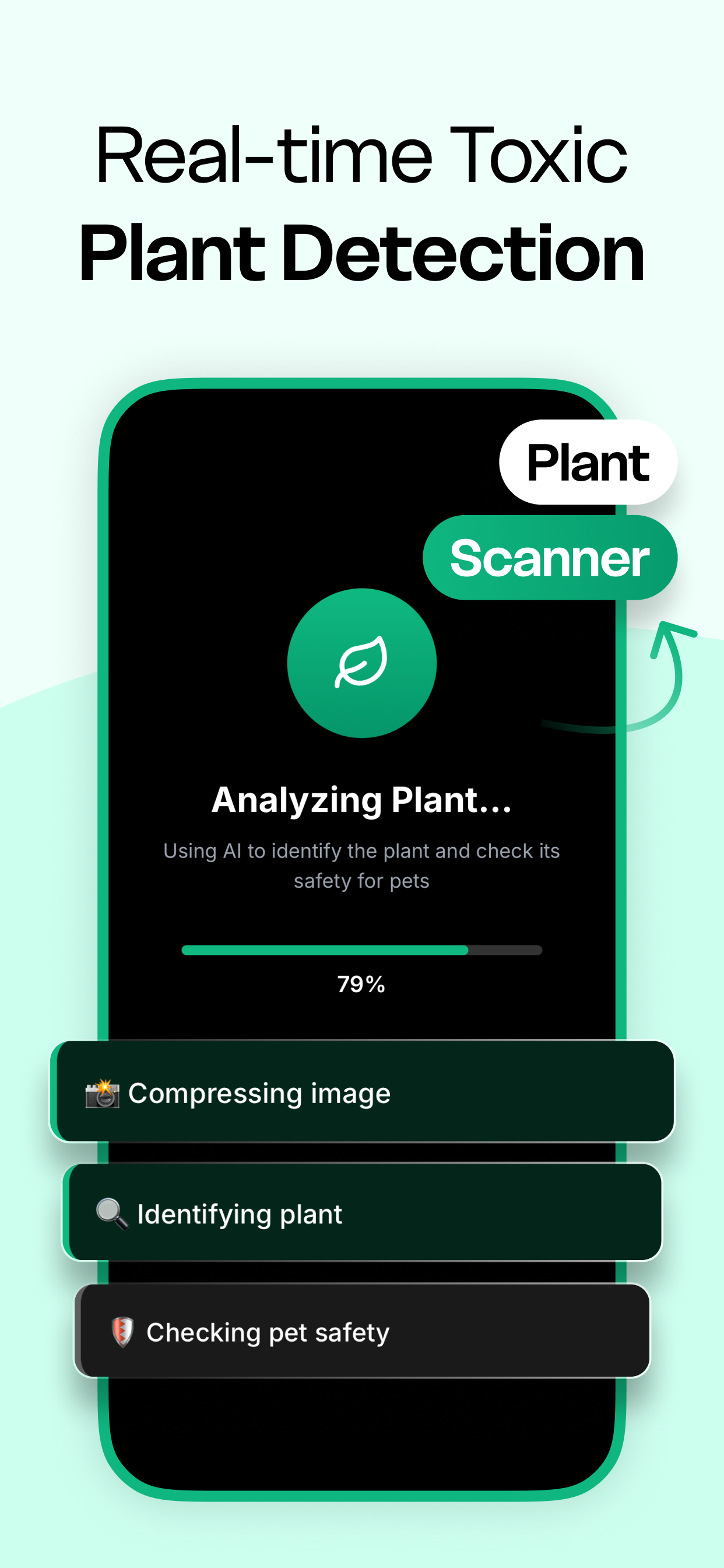 Petguard - AI Plant, Food & Symptom Scan - Il tuo compagno di sicurezza e salute per animali domestici all-in. media 2