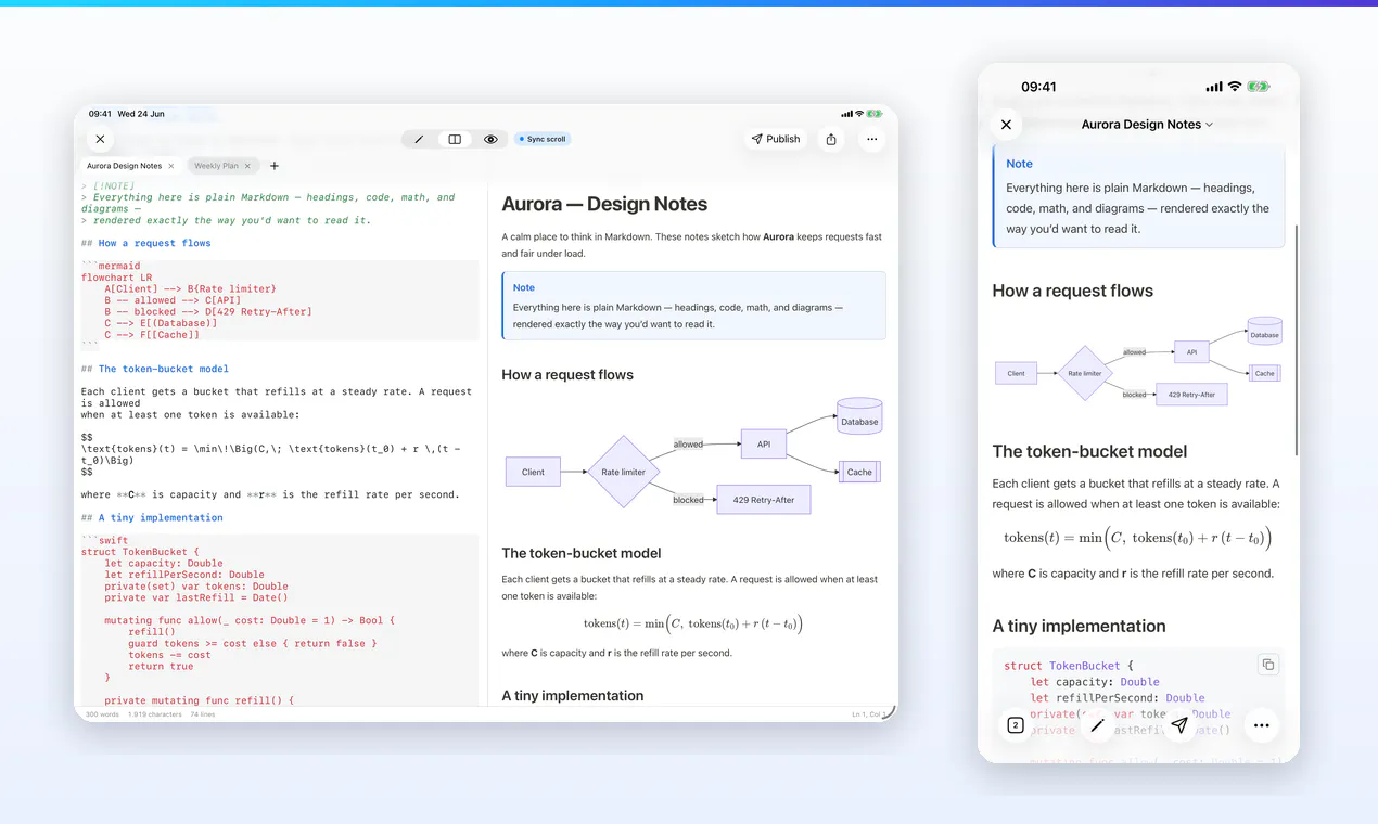 QuickMark screenshot