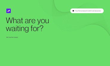 Free Personalized Cold Email Generator gallery image