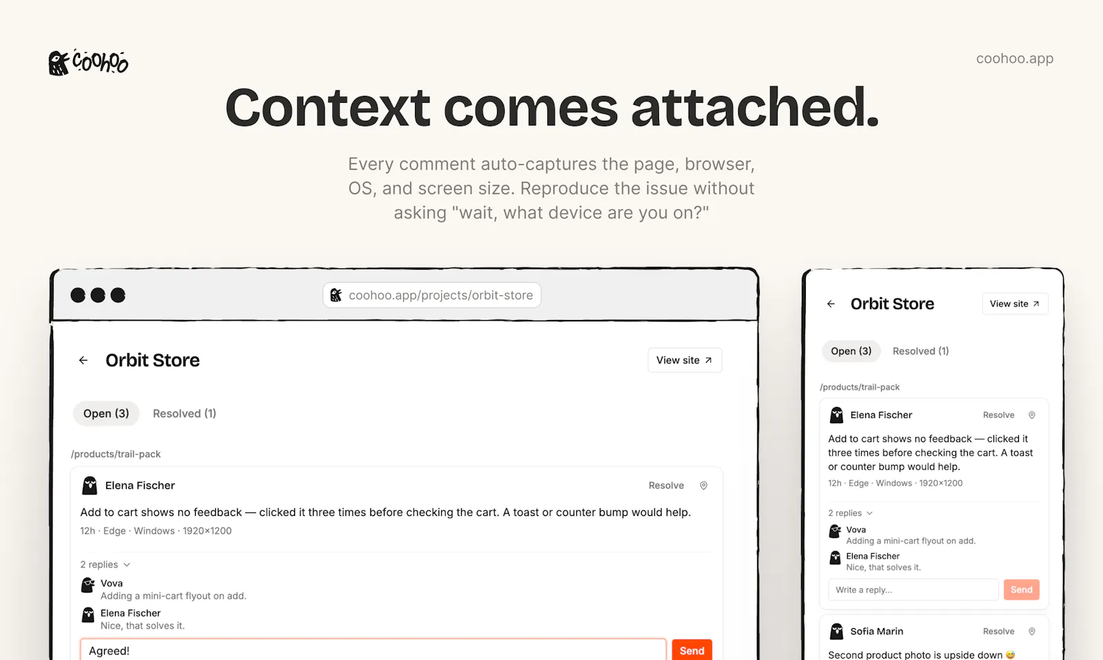 Coohoo screenshot 2