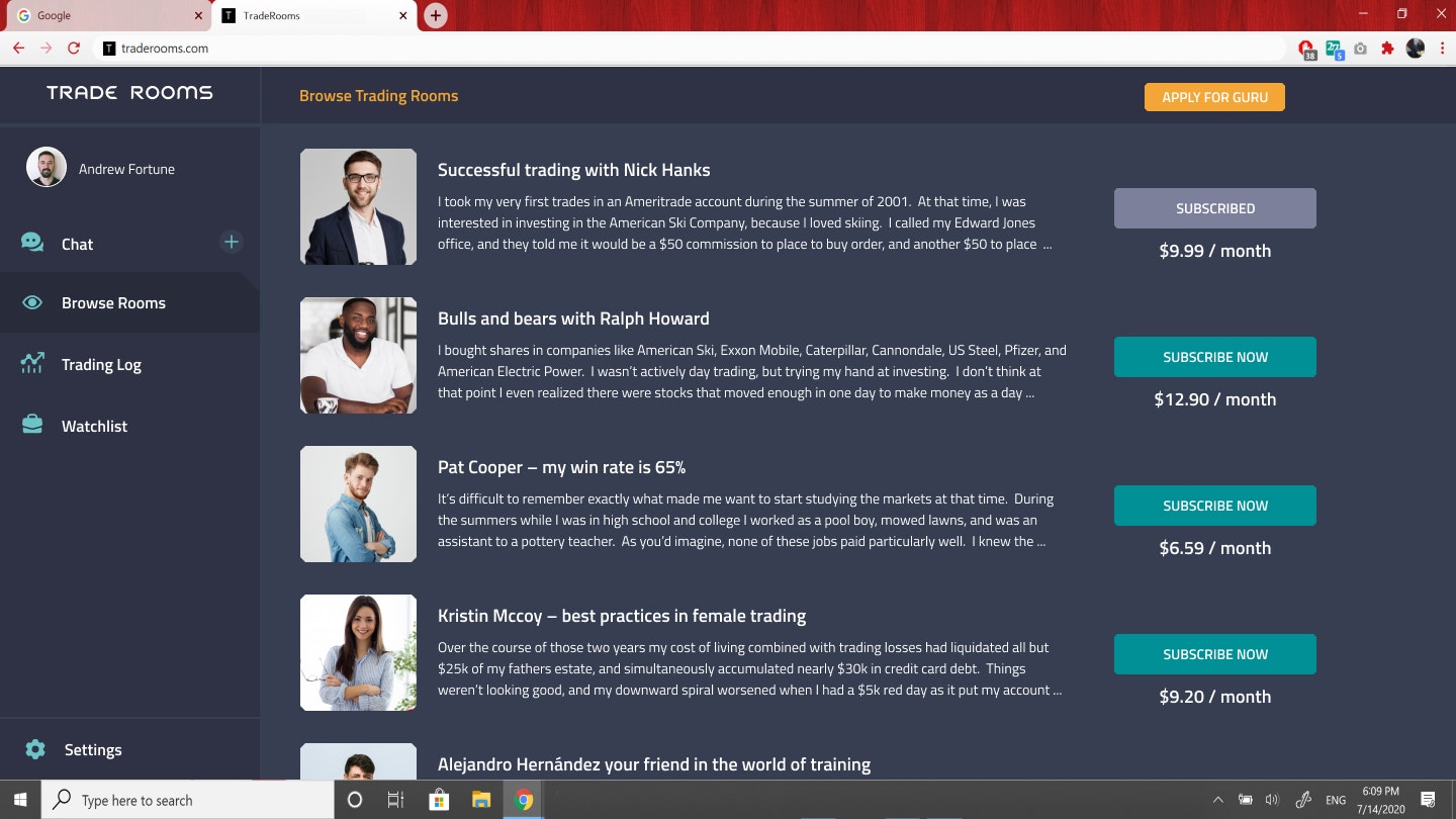 Trade Rooms gallery image