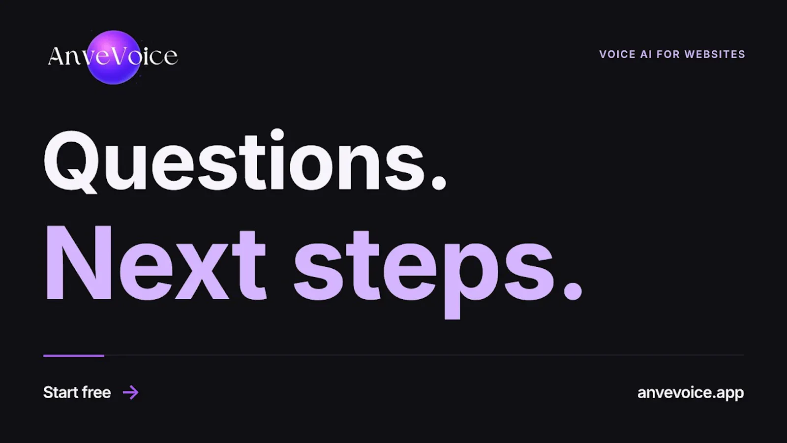 AnveVoice screenshot 1 (video preview)