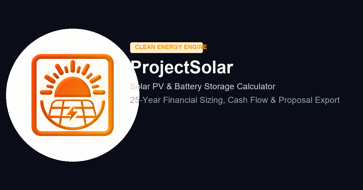 ProjectSolar Solar Calculator gallery image