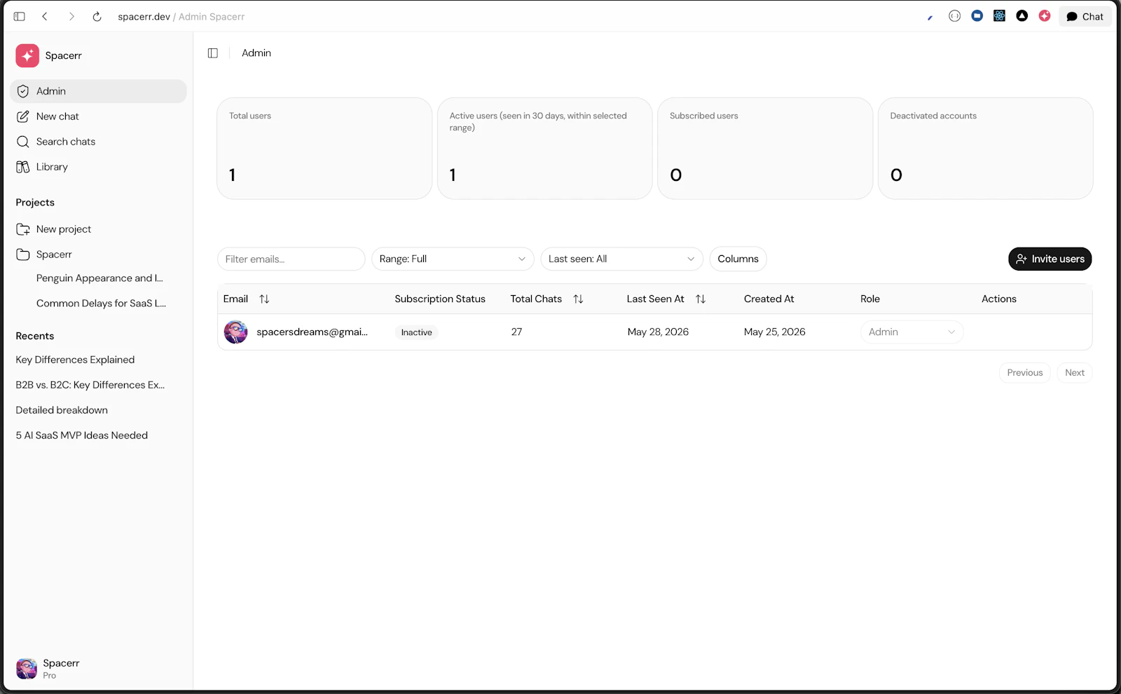 Spacerr Kit screenshot 3