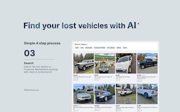 FindLostVehicle gallery image