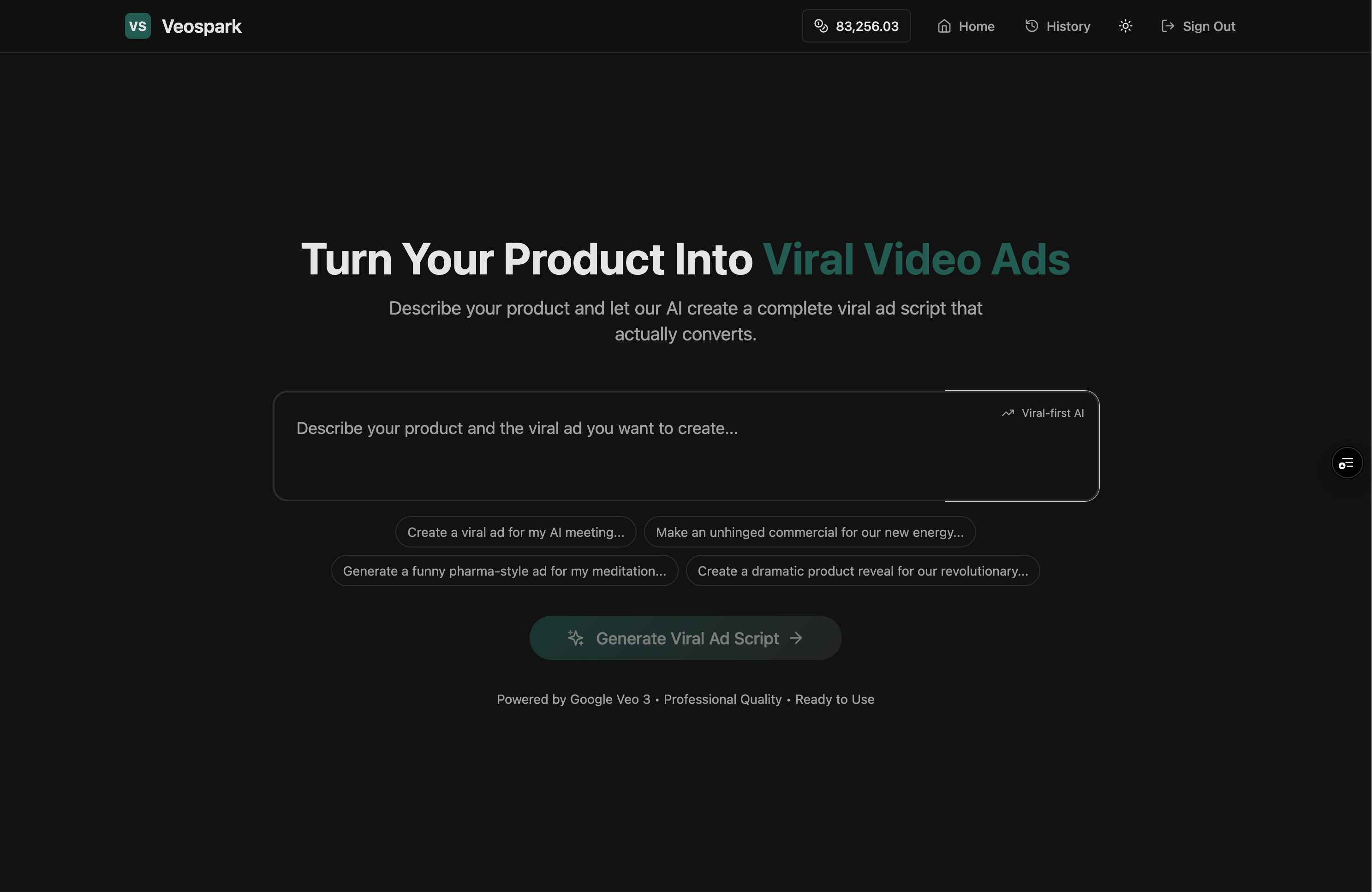 Média Veospark 3
