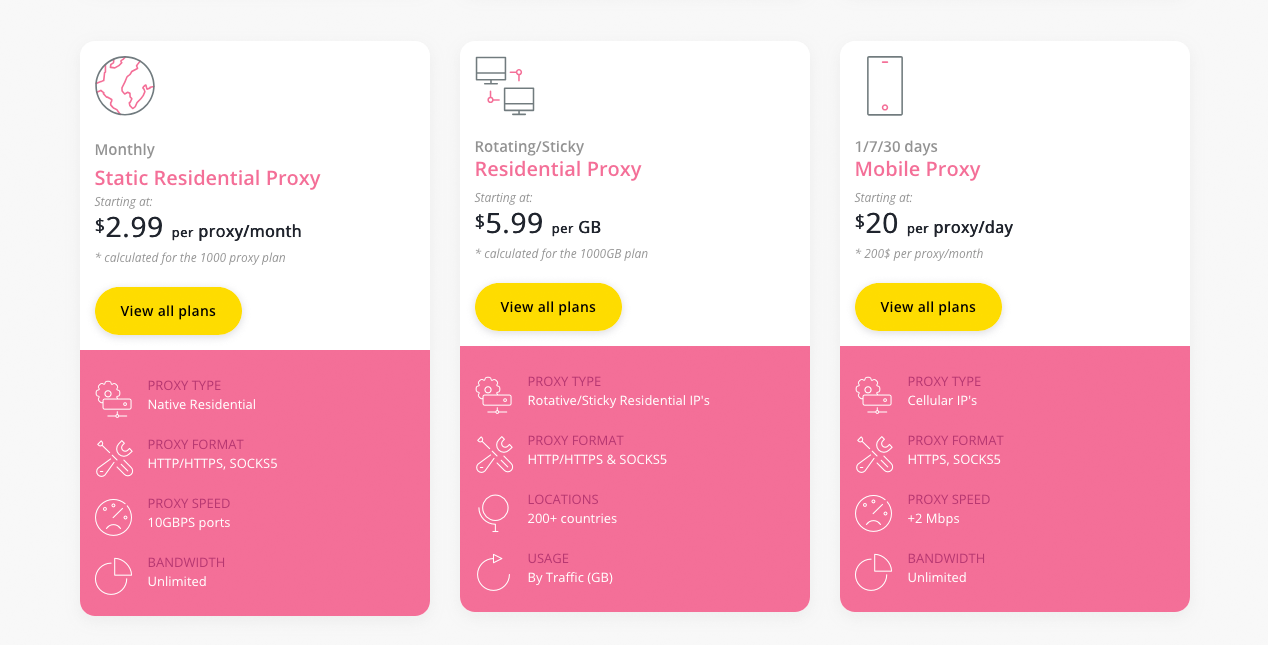 buypersonalproxy.com - Screenshot 3 preview