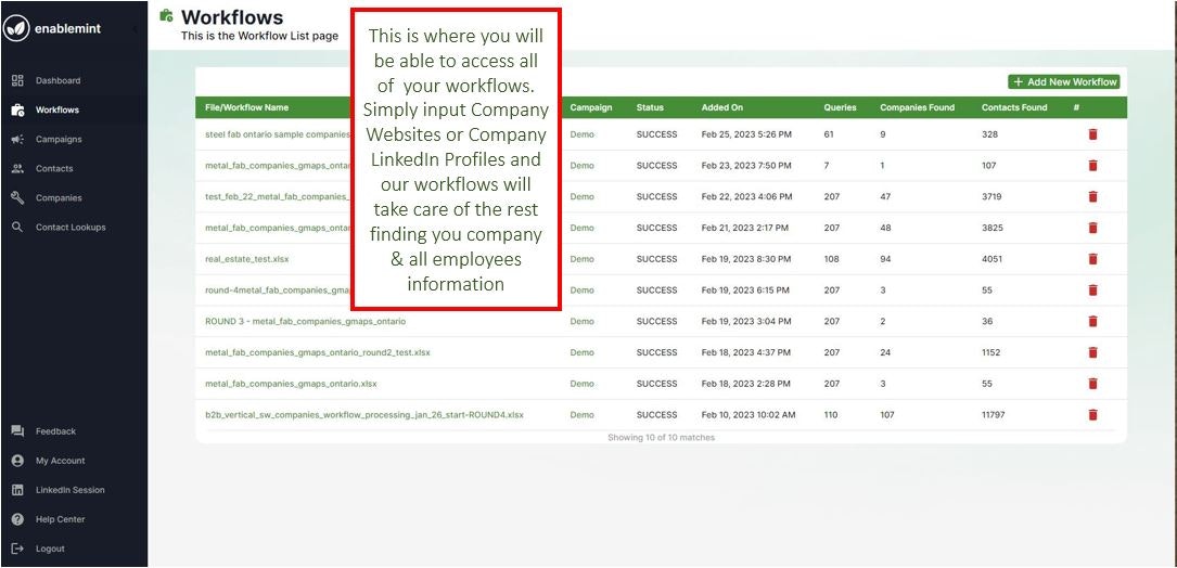 وسائط التمكين - B2B Lead Gen Gen Custom إلى مكانك المحدد و ICPS 2