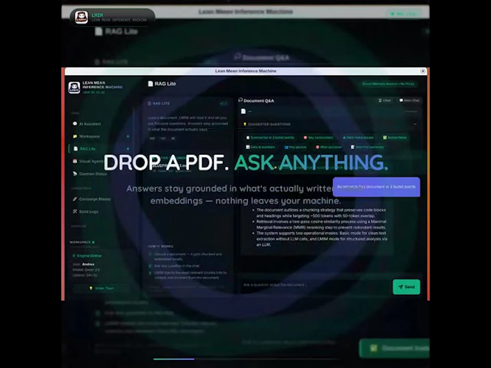 LMIM OS v2.1 'Tezcat · Sharpened screenshot 1 (video preview)