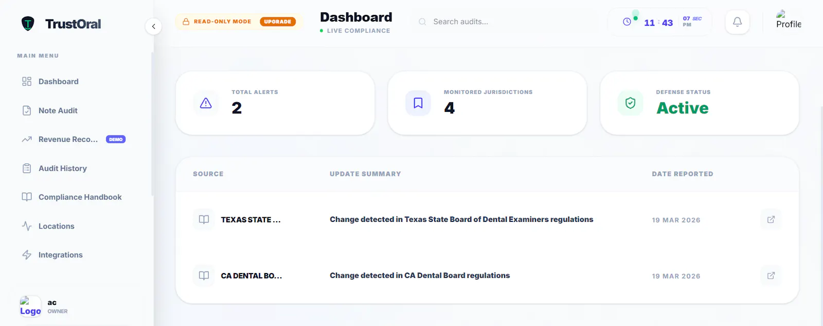 TrustOral screenshot 1