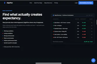 EdgeFlow — Build Your Edge in the market gallery image