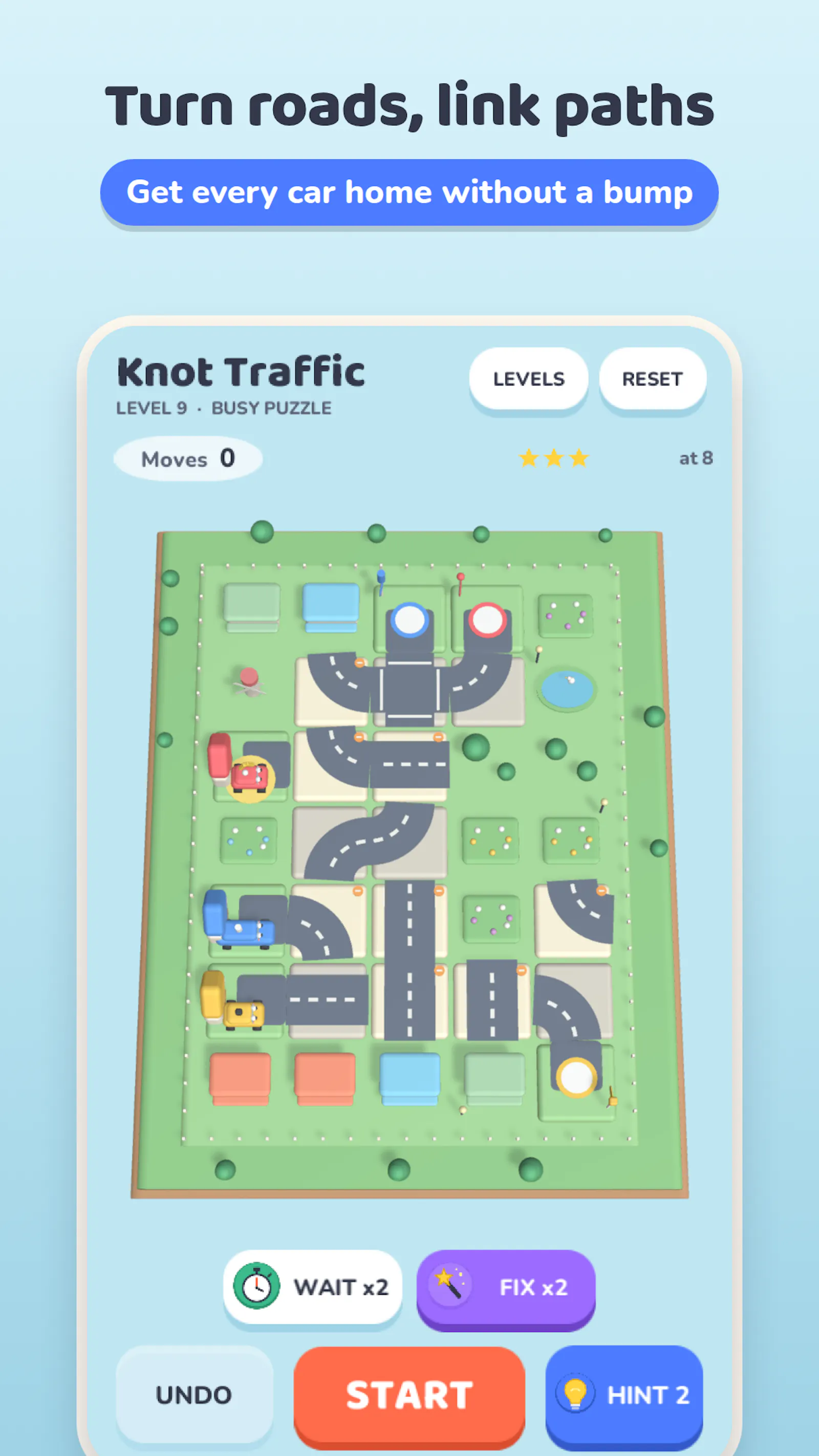 Knot Traffic: Road Puzzle screenshot 8