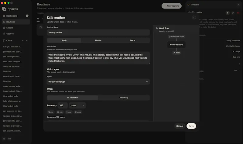 Spaces screenshot 3