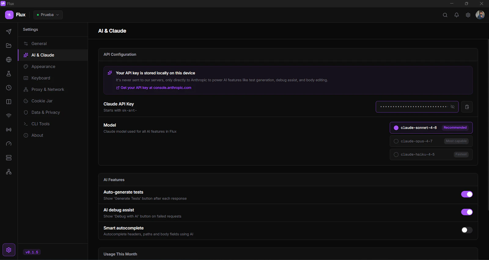 Flux, Modern API Client screenshot 7