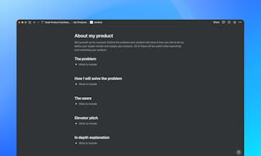 SaaS Dashboard, launch & manage products gallery image