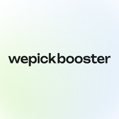 Wepick Booster - Product Hunt launch logo