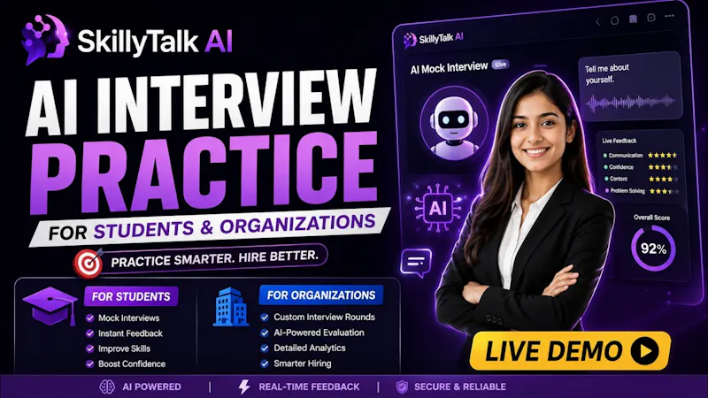 SkillyTalk AI screenshot 1 (video preview)