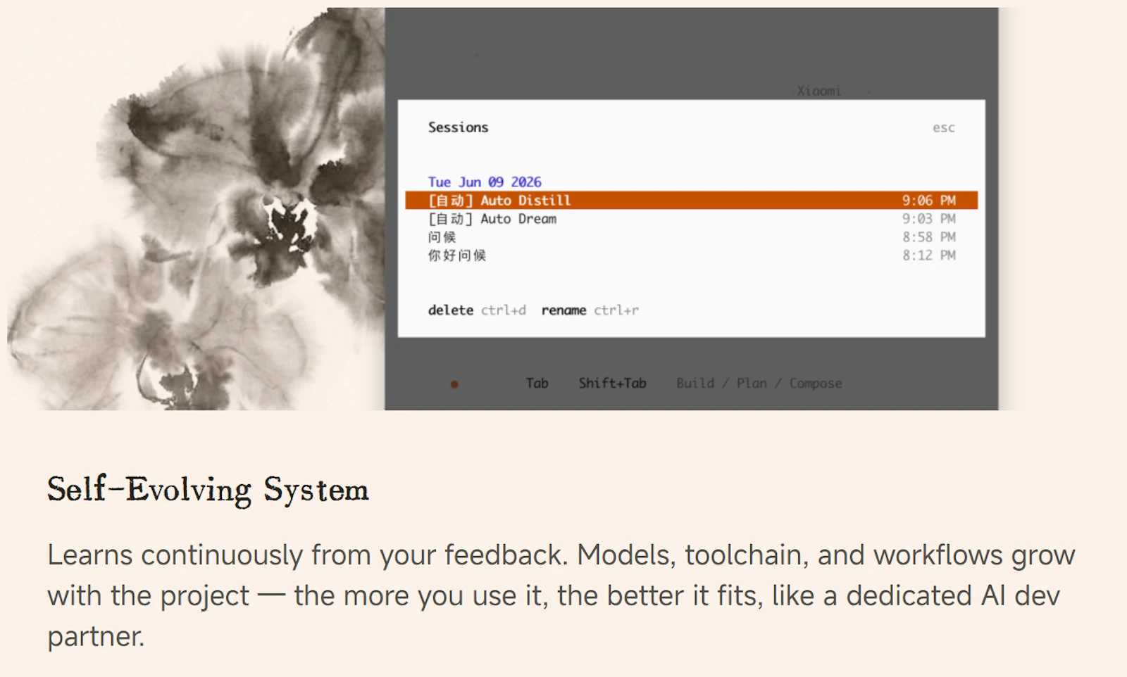 MiMo Code screenshot 2