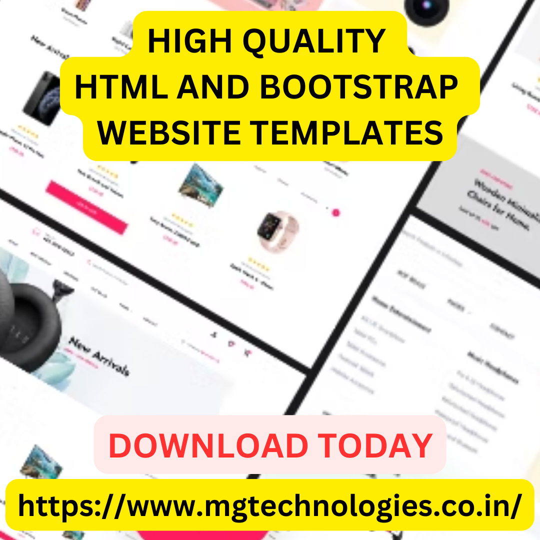 Fully Customizable HTML Website Template