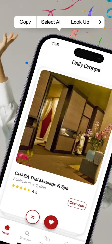 Droppa - Main product screenshot demonstrating key features and user interface