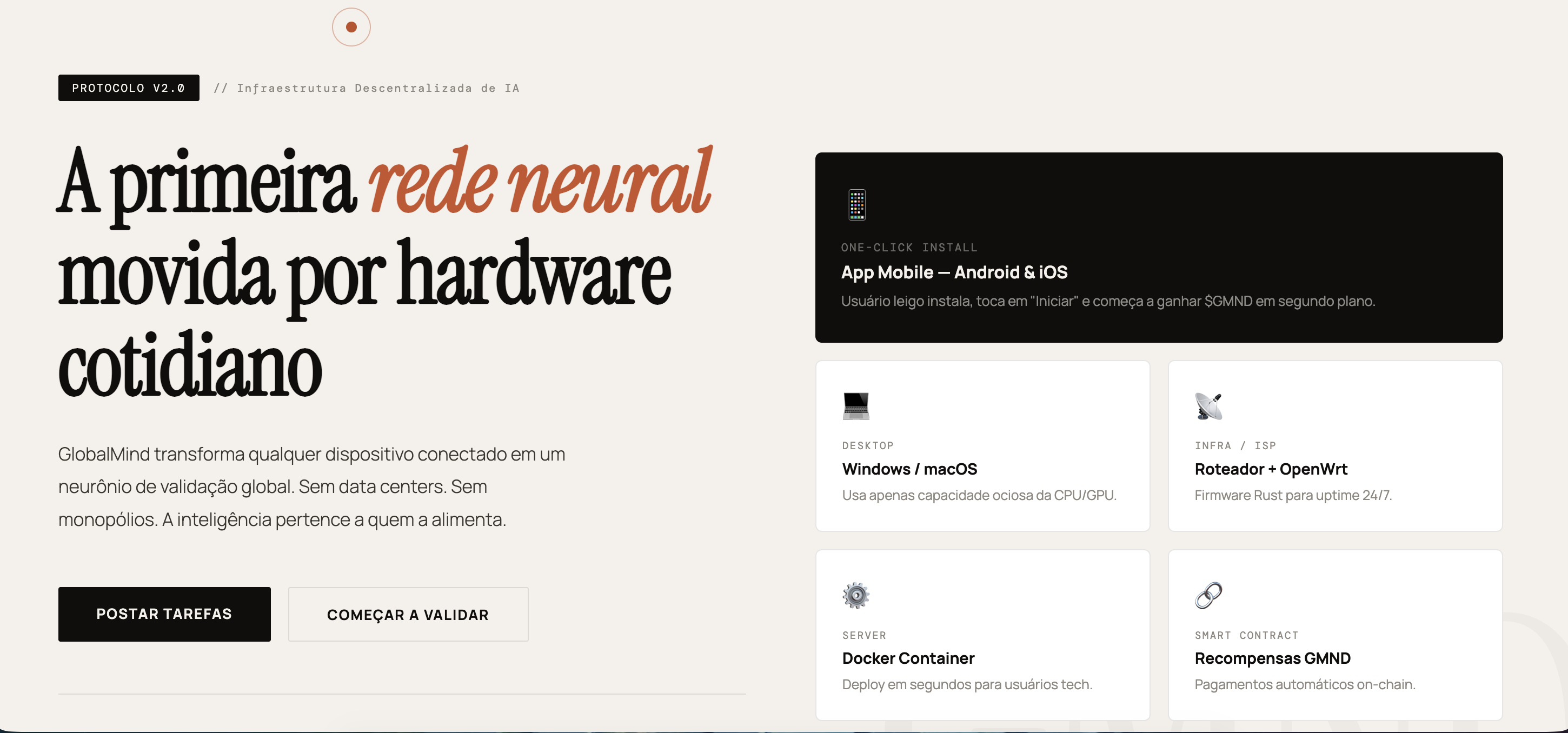 GlobalMind Protocol — GMND gallery image