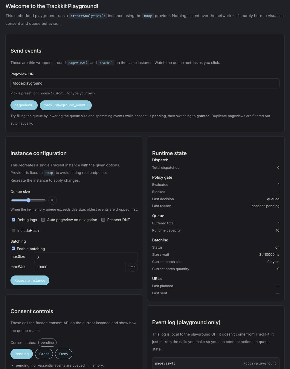 Trackkit gallery image